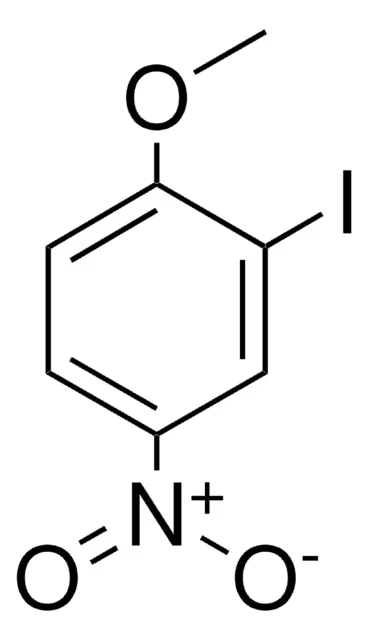 2-Iodo-4-nitroanisole structure, CAS 5399-03-1