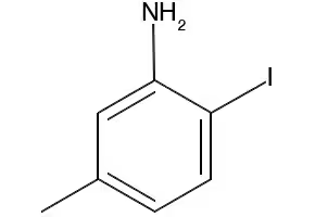 2-Iodo-5-methylaniline structure, CAS 13194-69-9