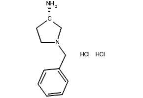 (S)-3-Amino-1-benzylpyrrolidine dihydrochloride structure, CAS 131852-54-5