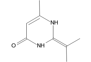 2-Isopropyl-6-methyl-4-pyrimidinol structure, CAS 2814-20-2