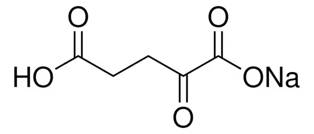 ALPHA-KETOGLUTARIC ACID MONOPOTASSIUM SALT structure, CAS 58485-42-0