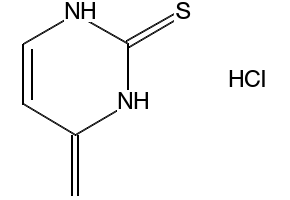 2-Mercapto-4-methylpyrimidine structure, CAS 6959-66-6