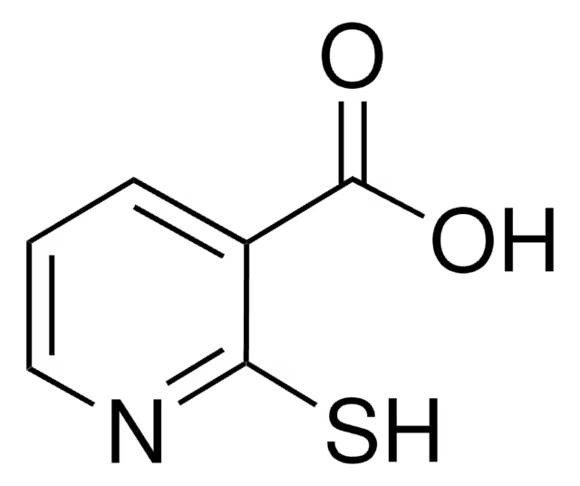 2-Mercaptonicotinic acid structure, CAS 38521-46-9
