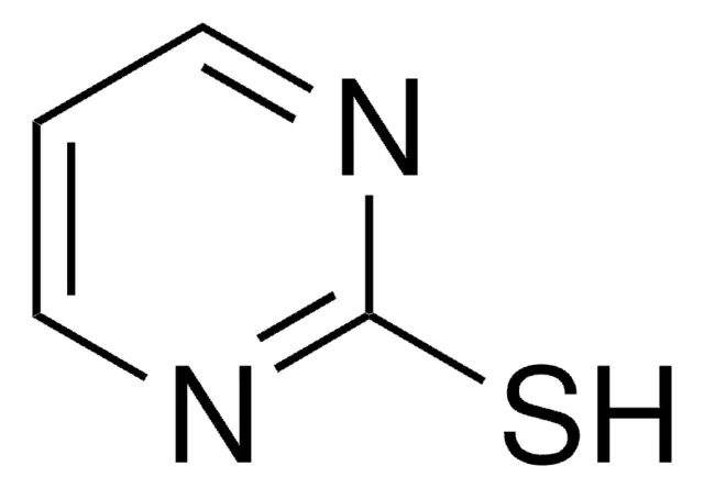 2-Mercaptopyrimidine structure, CAS 1450-85-7