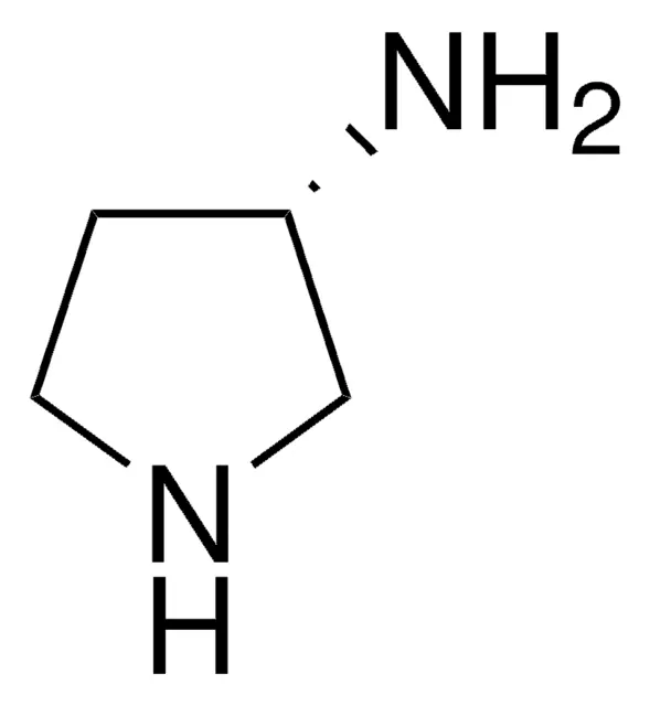 (S)-3-Aminopyrrolidine structure, CAS 128345-57-3