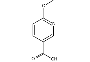 2-Methoxy-5-pyridinecarboxylic acid structure, CAS 66572-55-2
