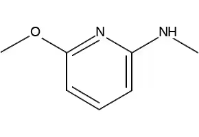 2-Methoxy-6-methylaminopyridine structure, CAS 88569-83-9
