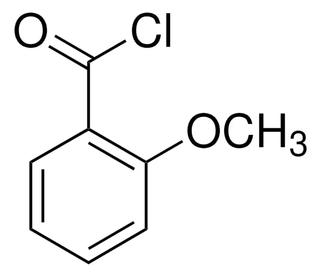 2-Methoxybenzoyl chloride structure, CAS 21615-34-9