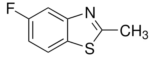 2-Methyl-5-fluorobenzothiazole structure, CAS 399-75-7
