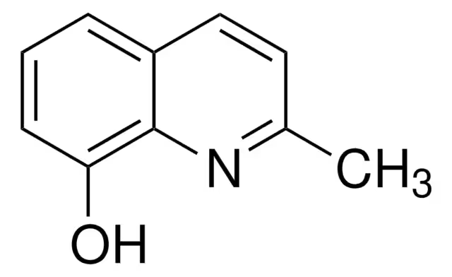 2-Methyl-8-hydroxyquinoline structure, CAS 826-81-3