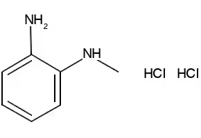 2-Methylaminoaniline hydrochloride structure, CAS 25148-68-9