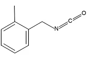 2-Methylbenzyl isocyanate structure, CAS 56651-58-2