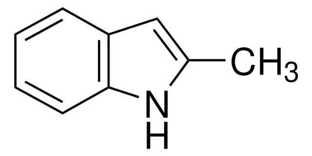 2-Methylindole structure, CAS 95-20-5