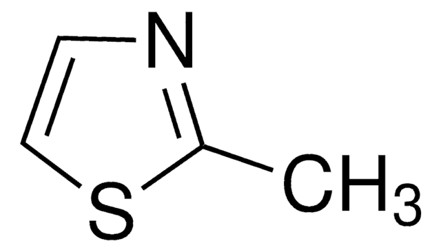 2-Methylthiazole structure, CAS 3581-87-1