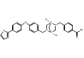 2-Naphthalen-2-yl-methyl-2,5-diazabicyclo[2.2.1]heptane ditrifluoroacetate structure, CAS 217968-14-4