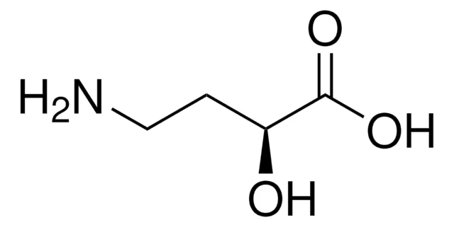 (S)-4-Amino-2-hydroxybutyric acid structure, CAS 40371-51-5