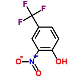 2-Nitro-4-(trifluoromethyl)phenol structure, CAS 400-99-7