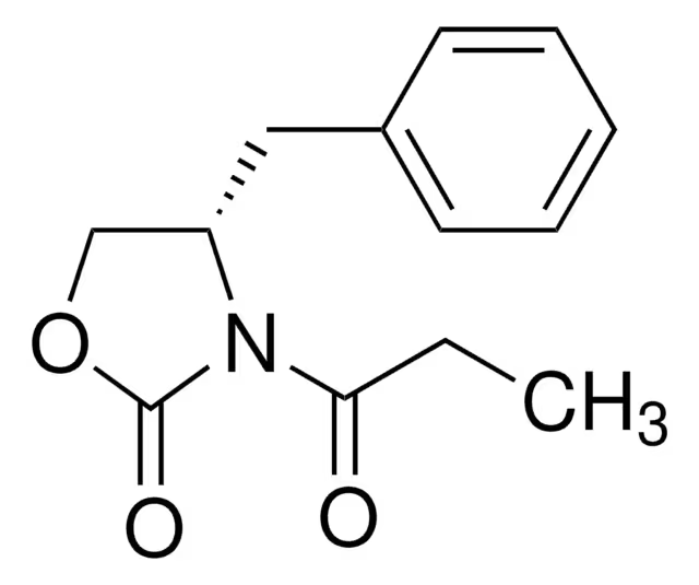 (S)-4-Benzyl-3-propionyl-2-oxazolidinone structure, CAS 101711-78-8