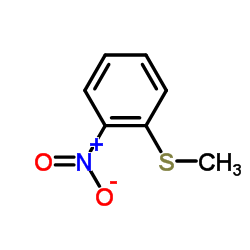 2-Nitrothioanisole structure, CAS 3058-47-7