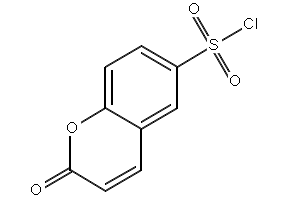 2-Oxo-2H-chromene-6-sulfonyl chloride structure, CAS 10543-42-7