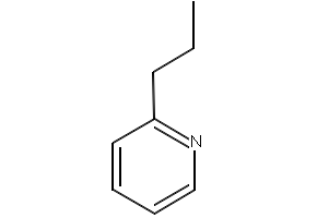 2-Propylpyridine structure, CAS 622-39-9