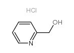 2-Pyridinemethanol hydrochloride structure, CAS 6329-89-1