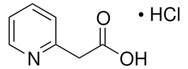 2-Pyridylacetic acid hydrochloride structure, CAS 16179-97-8