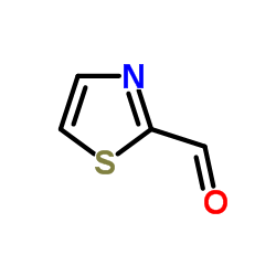 2-Thiazolecarboxaldehyde structure, CAS 10200-59-6