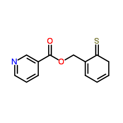 2-Thiobenzylnicotinic acid structure, CAS 112811-90-2