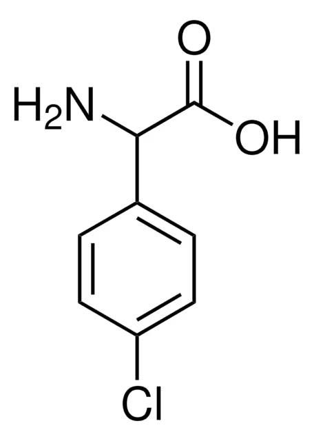 (S)-4-Chlorophenylglycine structure, CAS 6212-33-5