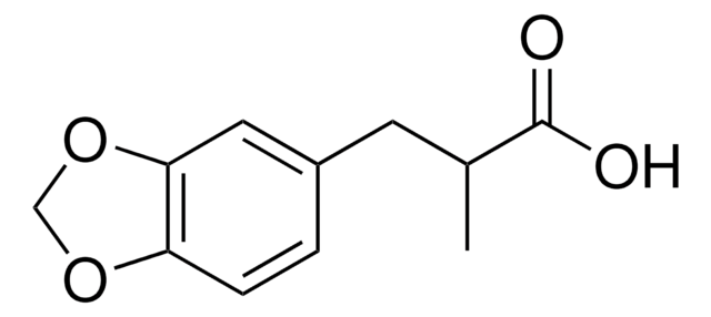 3-(1,3-Benzodioxol-5-yl)-2-cyanoacrylic acid structure, CAS 49711-55-9