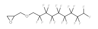 3-(1H,1H,9H-Hexadecafluorononyloxy)-1,2-epoxypropane structure, CAS 125370-60-7