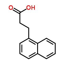 3-(1-Naphthyl)propionic acid structure, CAS 3243-42-3