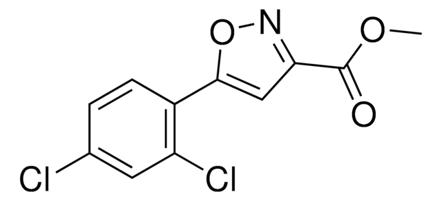 3-(2,4-Dichlorophenyl)isoxazole structure, CAS 260973-78-2