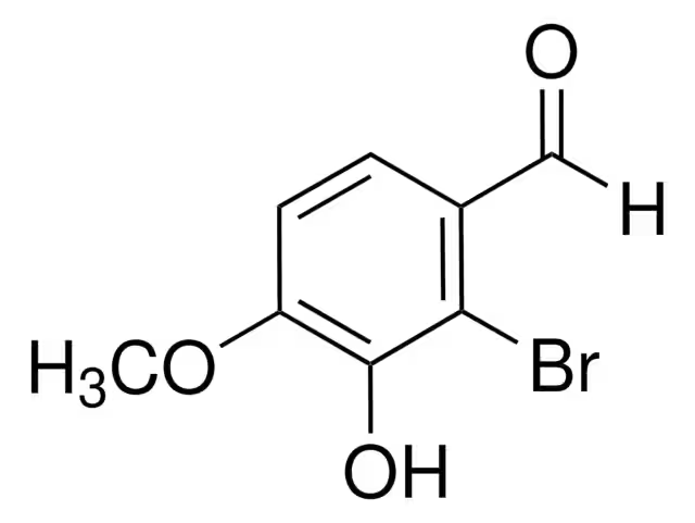 3-(2-Bromo-4-chlorophenoxymethyl)-4-methoxybenzaldehyde structure, CAS 438219-59-1