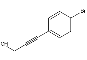 3-(2-Bromophenyl)prop-2-yn-1-ol structure, CAS 116509-98-9