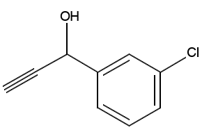 3-(2-Chlorophenyl)prop-2-yn-1-ol structure, CAS 80151-26-4