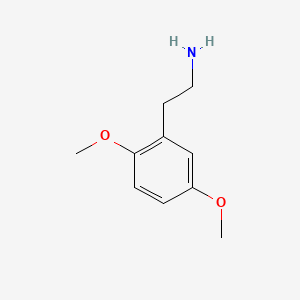 2,5-Dimethoxyphenethylamine structure, CAS 3600-86-0