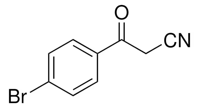 3-(4-Bromophenyl)-3-oxopropanenitrile structure, CAS 4592-94-3
