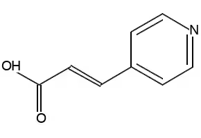 3-(4-Pyridyl)acrylic acid structure, CAS 5337-79-1