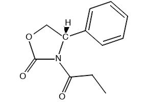(S)-4-Phenyl-3-propionyl-2-oxazolidinone structure, CAS 184363-66-4