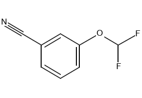 3-(Difluoromethoxy)benzonitrile structure, CAS 97582-88-2