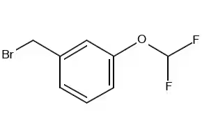 3-(Difluoromethoxy)benzyl bromide structure, CAS 72768-95-7