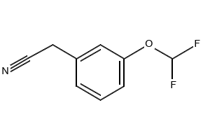 3-(Difluoromethoxy)phenylacetonitrile structure, CAS 41429-18-9
