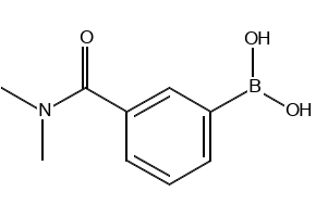 3-(N,N-Dimethylaminocarbonyl)benzene boronic acid structure, CAS 373384-14-6