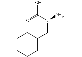 (S)-Cyclohexylalanine structure, CAS 27527-05-5