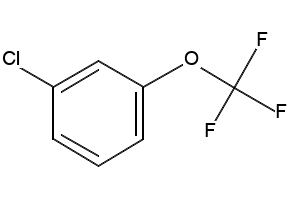 3-(Trifluoromethoxy)chlorobenzene structure, CAS 772-49-6