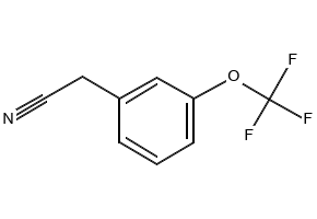 3-(Trifluoromethoxy)phenylacetonitrile structure, CAS 108307-56-8