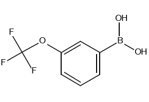 3-(Trifluoromethoxy)phenylboronic acid structure, CAS 179113-90-7