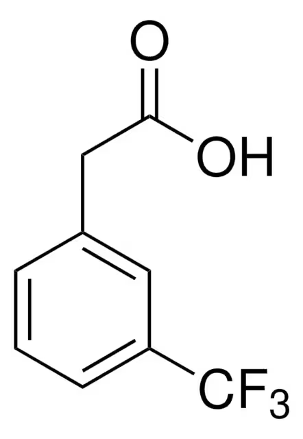 3-(Trifluoromethyl)phenylacetic acid structure, CAS 351-35-9